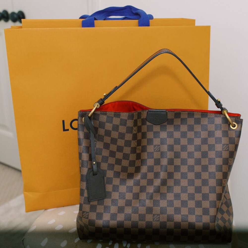 Louis Vuitton Graceful MM in Damier Ebene